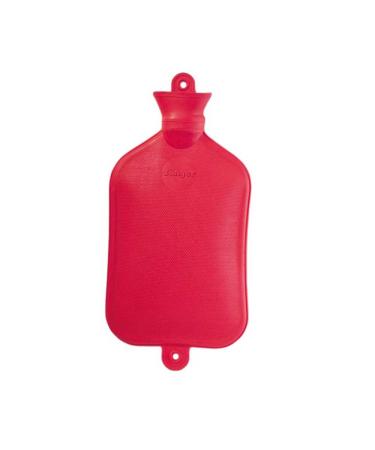 S nger hot water bottle natural rubber hot water bottle bed bottle heat pad 2.5 liters red 2.5 liters red