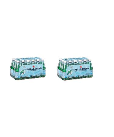 2X San Pellegrino 100% Italian mineral water sparkling water 24 x 500 ml