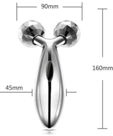 3D Diamond Cut Manual 360 Rotate Facial Massager Tool - Gua Sha Skin Lifting Reduces Eye Puffiness Anti-Aging & Wrinkle Reducer for Skin Tightening & Blood Circulation - Buy Online on GoSupps.com