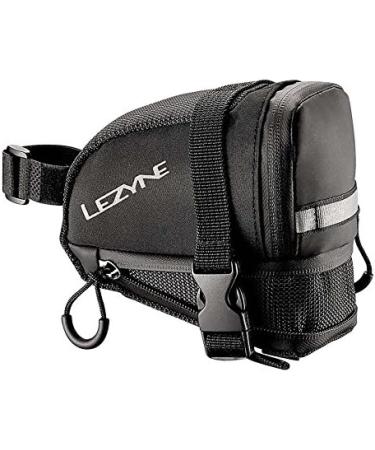 LEZYNE Ex-Caddy Bike Saddle Bag - Black, 0.8L - Durable & Water Resistant - Buy Online on GoSupps.com