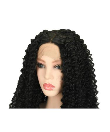 Shop 100% Heat-Resistant Synthetic Long Curly Wig - Pointed Front Afro Hairstyle for Women | 16/18/24 Inch Glamorous Cosplay Party Toupet - Buy Online on GoSupps.com