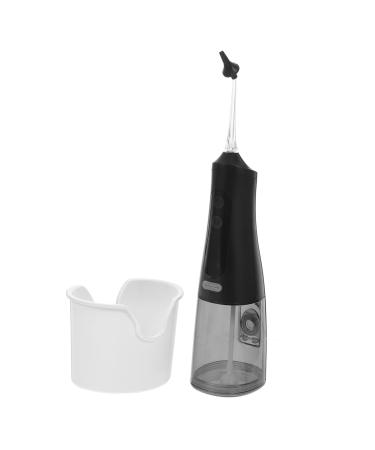 FOMIYES 1 Set Ear Cleaner Water Powered Ear Cleaning Tool Portable Ear Cleaning Tool Rechargeable Ear Wax Removal Kit Reusable Ear Washer Ear Cleaning Ear Flush Kit Cleaning Kit Plastic Black