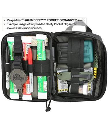 Maxpedition Gear Beefy Pocket Organizer in Black - Compact and Durable - Buy Online on GoSupps.com