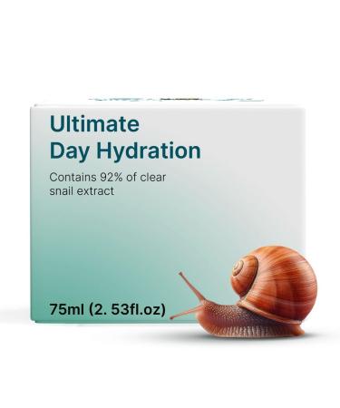 RainbowSnail - Ultimate Day Hydration - Women Face Moisturiser Snail Skincare Gift Skincare sets Snail Serum Moisturiser For Teens Korean Skincare Face Cream Eczema