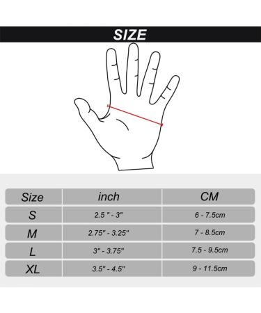 SunnyJuly Compress Bamboo Arthritis Gloves Premium Bamboo Gloves Anti-Slip Glue dot Gloves for Work Fingerless Women Men Gray Spots X-Large - Buy Online on GoSupps.com