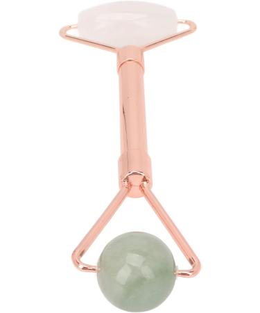 Premium Double-Headed Jade Roller for Wrinkle Relief & Skin Care - Portable Face Massage Tool for Puffiness & Relaxation - Buy Online on GoSupps.com