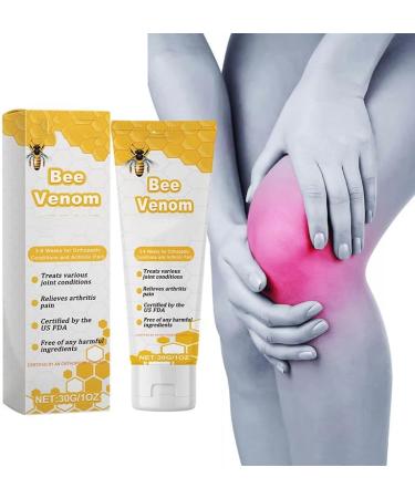 Buy New Bee Venom Joint & Bone Gel - Effective Bee Venom Cream for Knees & Hands (3 Boxes) | Shop Now for International Shipping - Buy Online on GoSupps.com