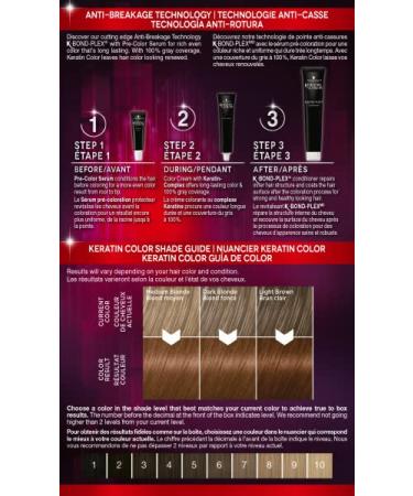 Schwarzkopf Keratin Color 6.33 Light Gold Brown Hair Dye - 1 Kit - Buy Online on GoSupps.com
