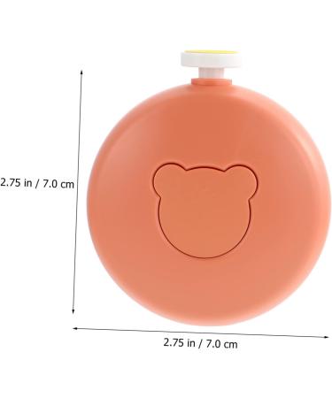 Beatifufu 1 Set Nail Electric Nail Sharpener Nail Polishing Tool Adults Nail Care Polishing Tool Manicure Kit Pedicure Tool Nail Trimmer Safe Adults Nail Kit 7X7X3CM Orange - Buy Online on GoSupps.com