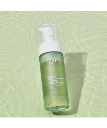 Cuthera Green Mandarin Morning Bubble Cleanser 5.07 Fl Oz - Vegan Hydrating Skincare Pore Care & Exfoliation | Natural Korean Cleansing Foam - Buy Online on GoSupps.com