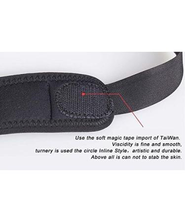 Buy Socko Jumper's Knee Strap - Black One Size Fits Most | International Shipping Available - Buy Online on GoSupps.com