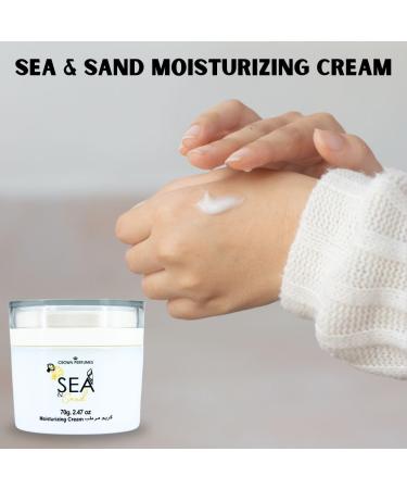 Al-Rehab Sea & Sand Moisturizing Cream 70g Extra Nourishing Body Lotion For Women - Moisturizing Lotion For Dry Skin Replenishes Dry Skin - Body Lotion For Lasting Softness And Radiance - Buy Online on GoSupps.com