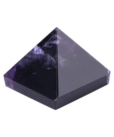 Amethyst Pyramid Purple Crystal Pyramid Figurine Egyptian Pyramids Figurine Statue Model Feng Shui Crafts Pyramids Gift