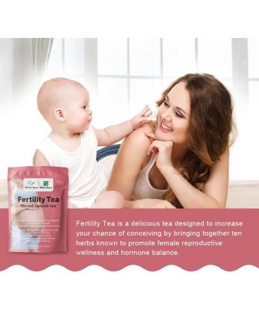 FERTILITY TEA - 1 Month Supply - Conceive Baby Getting Pregnant Infertility 30 Tea Bags (1 Bag (30 tea bags)) - Buy Online on GoSupps.com