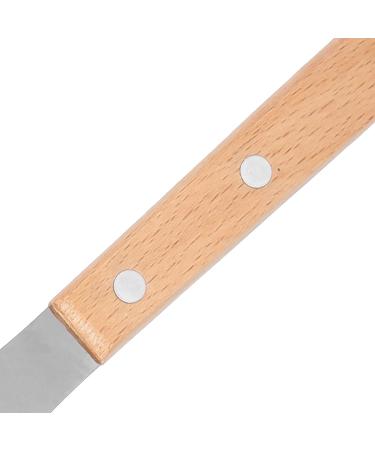 Stainless Steel Dental Plaster Spatula with Wooden Handle | Mixing & Stirring Accessories for Dentists - International Shipping Available - Buy Online on GoSupps.com