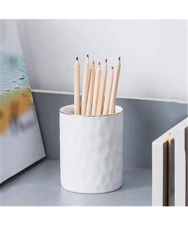 Desk Top Storage Ceramic Pencil Holder Eyeliner Eyebrow Pencil Make-up Brush Beauty Holder (D 8 * 10CM) D 8*10CM - Buy Online on GoSupps.com