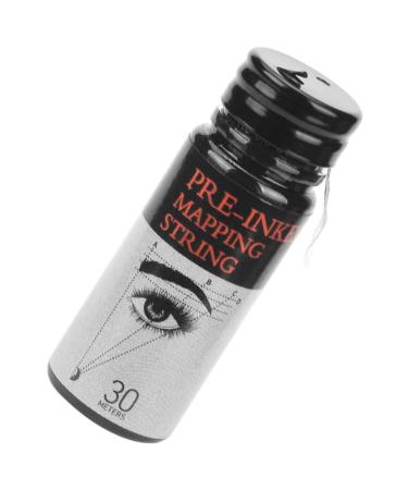 Hemoton Eyebrow Ink Black Line Eyebrow Microblading Ruler Positioning Eyebrow Ruler Eyebrow Trimming