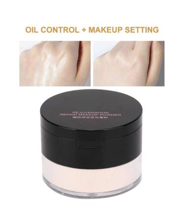 Soft Mat Loose Powder - Transparent Fixing Powder for Matte Finish Oil Control & Moisturizing Makeup (02# Ivory White) - International Shipping Available - Buy Online on GoSupps.com