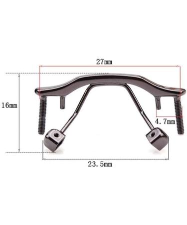 MAYABI Metal Replacement Nose Bridge for Rimless & Reading Glasses - 1 Piece Gold Upgrade - Buy Online on GoSupps.com