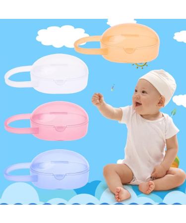 Unfairzq Portable Baby Pacifier Storage Box | Universal Holder for Outdoor Trips | Nipple Container for Infants & Kids - Buy Online on GoSupps.com