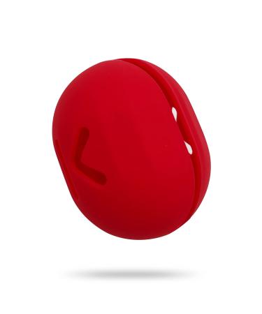 XSL Makeup Sponge Holder - Washable Reusable Beauty Blender Silcone Travel Case Shatterproof Eco-Friendly Make Up Blender Protective Portable Case (Red)