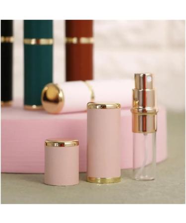 Refillable Perfume Atomizer Travel Spray Bottle | Portable Leather-Wine Perfume Holder for Travel | Perfect Makeup Accessory - Buy Online on GoSupps.com
