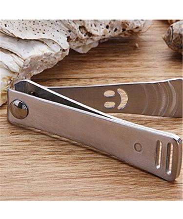 PSGS 1PC Smiley Nail Clippers High-Grade Stainless Steel Sanding Trumpet Cute Manicure Cutters Nail Scissors Tools - Buy Online on GoSupps.com