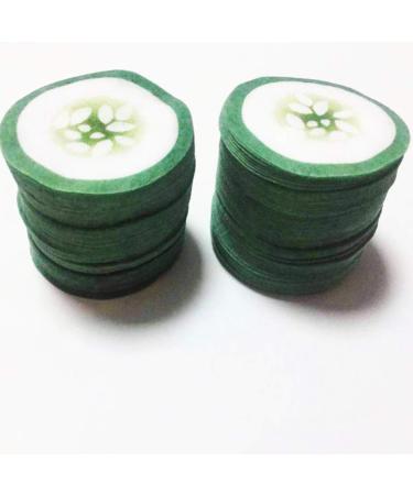 Uonlytech 100pcs Disposable Cucumber Eye Pads - Reduce Dark Circles & Revitalize Skin | International Shipping - Buy Online on GoSupps.com