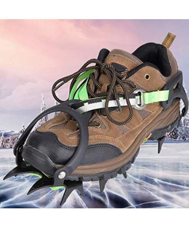 14-Spike Traction Cleats for Ice & Snow - Ideal for Hiking, Fishing, Jogging, and Mountaineering - Buy Online on GoSupps.com