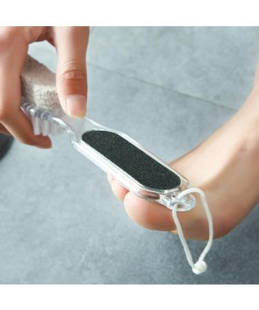 TOVINANNA 4 in 1 Foot File Remover Multi Purpose Feet Pedicure Tools Professional Pedicure Foot Removes Cracked Heels Foot Care Products for Wet and Dry Feet - Buy Online on GoSupps.com