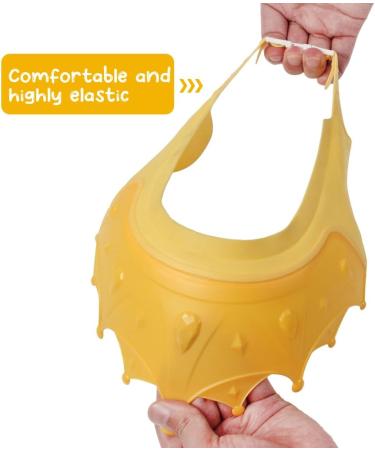 2PCS Adjustable Baby Shower Cap for Kids | Hair Washing Shield & Toddler Visor Hat | Eyes and Ears Protection Shampoo Cap for 0-9 Years Old Children - Buy Online on GoSupps.com