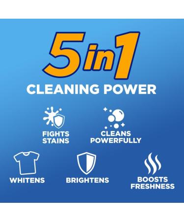 Arm & Hammer Plus OxiClean Fresh Scent Liquid Laundry Detergent - 128 Loads 166.5 Fl Oz - International Shipping - Buy Online on GoSupps.com