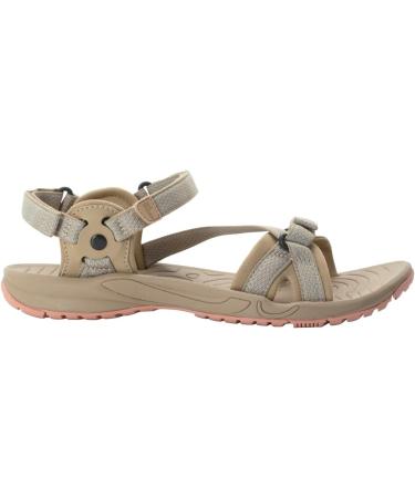 Jack Wolfskin Women's Lakewood Ride W Sport & Outdoor Sandals - Size 38 EU - Sand Storm - Shop Internationally - Buy Online on GoSupps.com