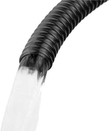 Pisces Flexible Pond Hose Pipe | 50mm (2 inch) x 5 Metre Roll | Corrugated Black Tubing for Filter Pumps and UVC Systems - Buy Online on GoSupps.com