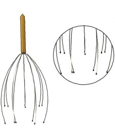 Shentaotao Head Massage Tool - Octopus Head Scratcher for Stress Relief & Relaxation | Home Spa Essential - Buy Online on GoSupps.com