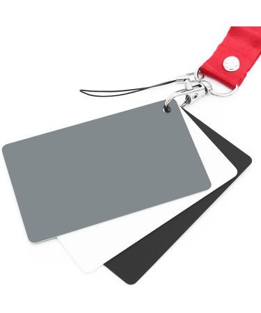 Anwenk Grey Card White Balance Card 18% Exposure Photography Card Custom Calibration Camera Checker Video, DSLR and Film 3 1/3*2 1/8 - Buy Online on GoSupps.com