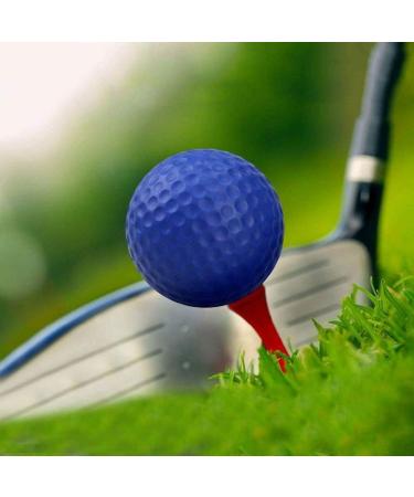 Foam Golf Practice Balls - Fessal 12 Pack | Colored, Dent-Resistant, Soft Balls for Indoor & Backyard Training - Buy Online on GoSupps.com