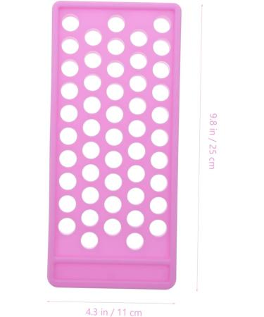  HONMEET 2 Sets Lipstick Filling Tray Supplies For Making Lip Balm Lip Balm Filling Tray DIY Purple PP Scraper - Buy Online on GoSupps.com