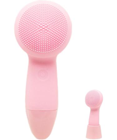Facial Cleansing Brush Rotating Cleansing Soft Silicone Brush Soft Silicone Rotating Cleansing Brush 2-in-1 Design for Deep Clean & Gentle Exfoliation - Buy Online on GoSupps.com