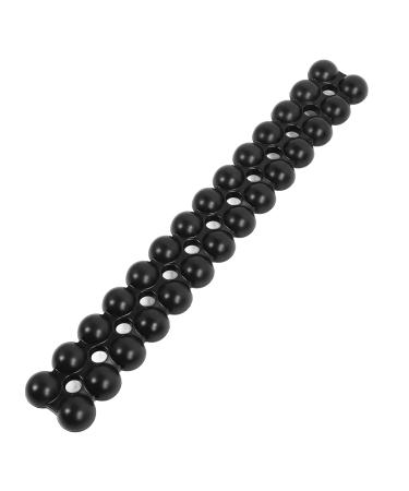 Pilates Back Stretcher Relax Device Massager Black Flexible for Caterpillar Muscle Back Braces - Buy Online on GoSupps.com