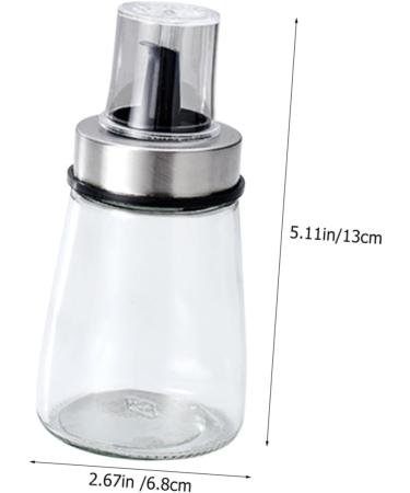 ABOOFAN 3pcs Castor Kitchen Supplies Glass Vinegar and Oil Dispensers Kitchen Oil Soy Sauce Cruet Oil Bottles for Kitchen Soy Sauce Dispensers Olive Restaurant Bottle Dust-proof - Buy Online on GoSupps.com