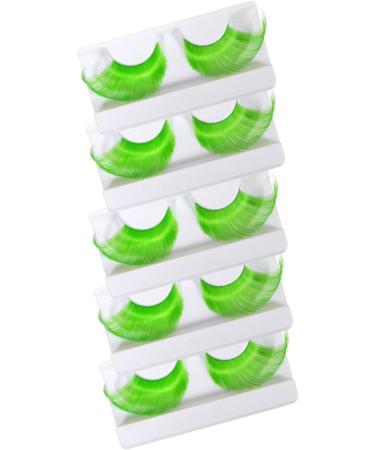 Beaupretty 10 Pairs Halloween Extra Long False Eyelashes Halloween Eyelashes Exaggerated Fake Eyelashes Green Mascara Black Fancy Dress Halloween Costume Lashes Colored Lashes Bulk Slim - Buy Online on GoSupps.com