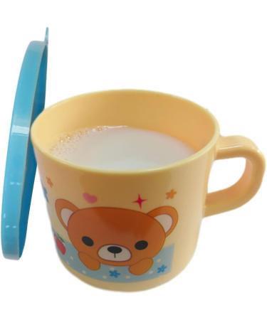 PHASZ Tooth Brush Cups - Cartoon Cup with Lid for Kids - Portable Reusable Toothbrush and Toothpaste Holder for Kids Boys Toddler Children - Buy Online on GoSupps.com