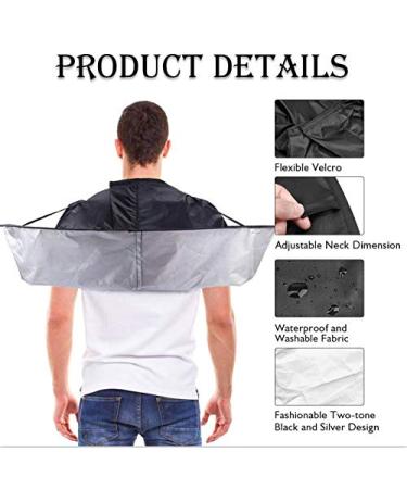 Friseur Walls Hair Cutting Clasp Umbrella | Waterproof & Foldable Hairdressing Cloak with Velcro Fastener (70cm) - Perfect for Hair Styling Cuts & Colors - Buy Online on GoSupps.com