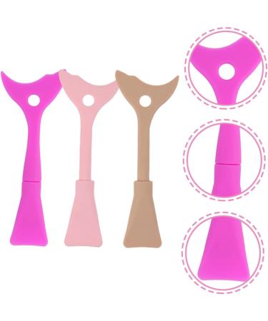WOFASHPURET 3pcs Eyeliner Eyeshadow Baffle Silicone Molds Lash Supplies Women Eyeliner Miss Cosmetic - Buy Online on GoSupps.com