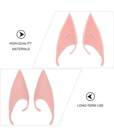 Homoyoyo Elf Ears Cosplay - 25 Pairs of Latex Ear Prosthetic Tips for Fairy Costume - Buy Online on GoSupps.com