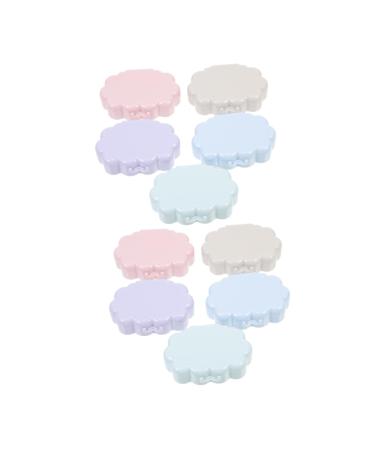 Lurrose 10th care box for colored contact lenses travel contact lens set sweet contact cases travel case for contact lenses mini contact lenses contact case travel kit travel pebbles invisible