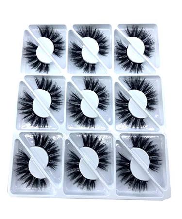9 Pairs HBZGTLAD Natural Long 3D Mink False Eyelashes - SD-06 - Buy Online on GoSupps.com