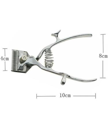 Hand Clipper - Old Fashioned Manual Haircut Tool | Low Noise Non-Electric Hair Cutter for Precision Grooming - Buy Online on GoSupps.com