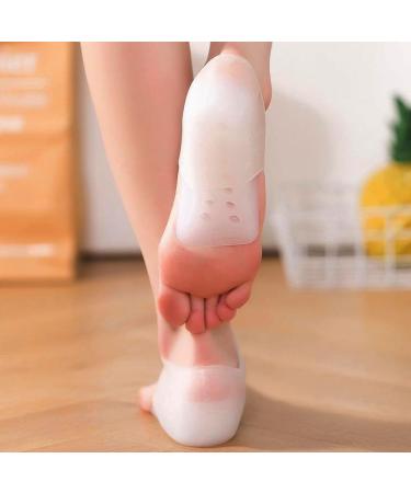 Height Increase Gel Heel Cups - Invisible Shoe Inserts & Arch Support Heel Pads for Comfort - Elevate 1.5CM - Buy Online on GoSupps.com